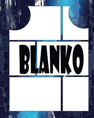 Blanko: Comic Buch - Leer, Blanko Comic Buch 120 Seiten, Comic Selber Zeichnen ( V. 6)