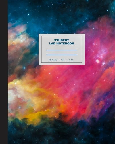 Student Lab Notebook: Lab Journal Log Book with Dot Grid / Graph Paper / Grid Paper