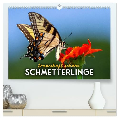 Traumhaft schöne Schmetterlinge (hochwertiger Premium Wandkalender 2026 DIN A2 quer), Kunstdruck in Hochglanz: Farbenfrohe Insekten. (CALVENDO Tiere)