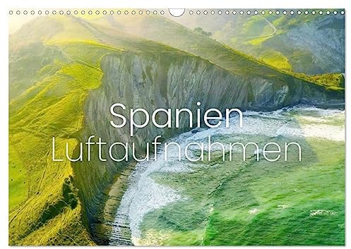 Spanien Luftaufnahmen (Wandkalender 2026 DIN A3 quer), CALVENDO Monatskalender: Atemberaubende Aufnahmen. (CALVENDO Orte)
