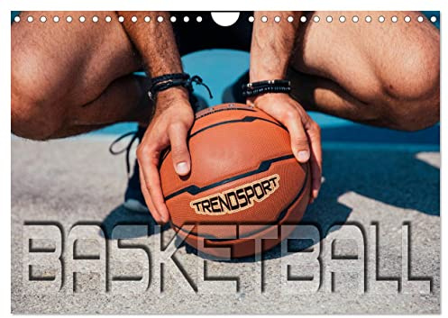 Trendsport Basketball (Wandkalender 2026 DIN A4 quer), CALVENDO Monatskalender: Actionreiche und atmosphärische Bilder aus dem Basketballsport und Streetball (CALVENDO Sport)