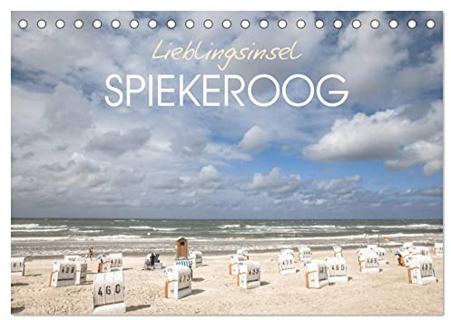 Lieblingsinsel Spiekeroog (Tischkalender 2026 DIN A5 quer), CALVENDO Monatskalender: Ein facettenreiches Inselporträt von eindringlicher Präsenz (CALVENDO Orte)