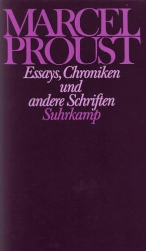 Werke. Frankfurter Ausgabe: Werke I. Band 3: Essays, Chroniken und andere Schriften