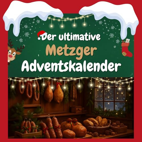 Der ultimative Metzger-Adventskalender: 24 Tage Spaß. Das ideale Geschenk