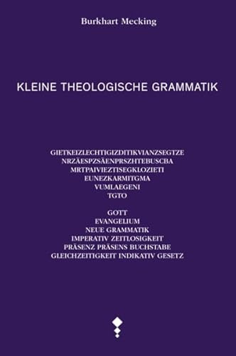 Kleine theologische Grammatik