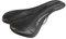 Velo, schwarz Wide:Channel Touringsattel, Fahrradsattel, O-Zone Full Cut, Wide Channel, ARC-TECH gefederter Stützpunkt, D2 Konstruktion/Einlage, 250x168mm, 168 mm