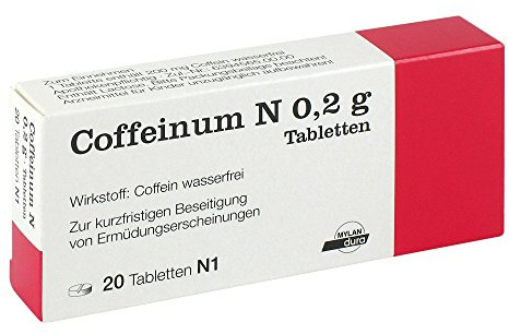 COFFEINUM N 0,2 g Tabletten 20 St