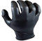 JUBA Gants Jetables en Nitrile Non Poudrés Grippaz, Noirs, Taille : 7