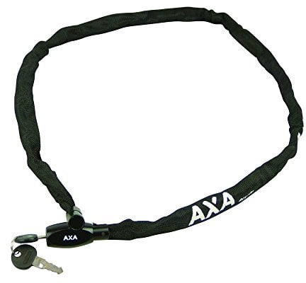 Axa Rigid Black Bike Chain Lock - Black, 1200 mm x 3.5 mm