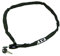 Axa Rigid Black Bike Chain Lock - Black, 1200 mm x 3.5 mm