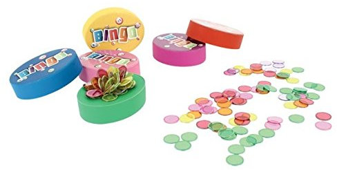 BINGO SOCIAL Maneta Ovalada Recoge fichas + 100 fichas