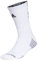 adidas Uni Erwachsene Select Basketball Crew Socken (1 Paar), Weiß/Schwarz, Medium