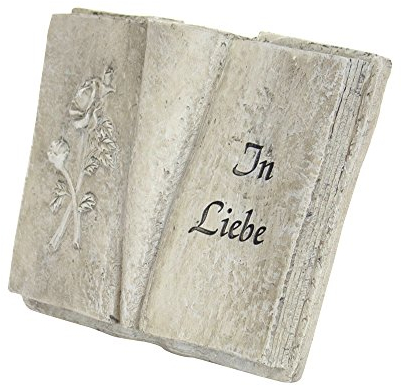 Trauer-Deko Pflanzen-Halter Buch - In Liebe