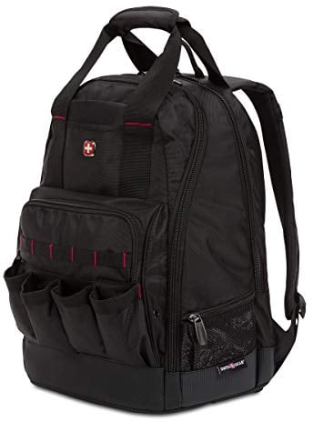 SwissGear Unisex-Adult Work Pack Pro Portable Tool Bag, Black, L