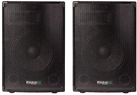Ibiza Sound 2x DISCO-10B 10 400W 3 Way PA Speaker DJ Disco Sound System