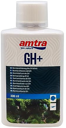 Amtra - GH + Mineral salts supplement for fresh water aquarium, 300 ml