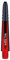 WINMAU Vecta Rot Medium Polycarbonate Dart Stems - 1 Sätze pro Packung (3 Schäfte insgesamt)