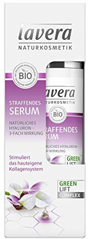 Lavera Straffendes Serum natürliches Hyaluron - 3-fach Wirkung 3er Pack (3 x 30ml)