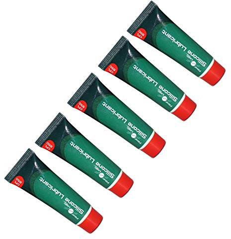 FilterLogic CFL650 Silicone Grease/Lubricant 10g Tube for Coffee/Espresso machine seals gaskets portafilter (5 Pack)