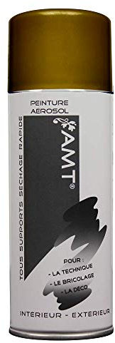 Les Colis Noirs LCN - Bombe de Peinture Vieil Or Métallisé 330ml - Spray Aérosol Décoration - BP60