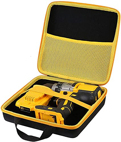 Khanka Harter Werkzeugkoffer Ersatz für Dewalt 20 V MAX XR bürstenloser Bohrer/Schraubendreher DCD791B / DCD991B