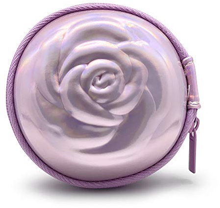 Sileu Case - Custodia per coppette mestruali – ideale per trasportare il tuo tampone o coppetta mestruale in modo elegante e discreto in borsa o in viaggio, misura grande, 10 cm, viola oleografico
