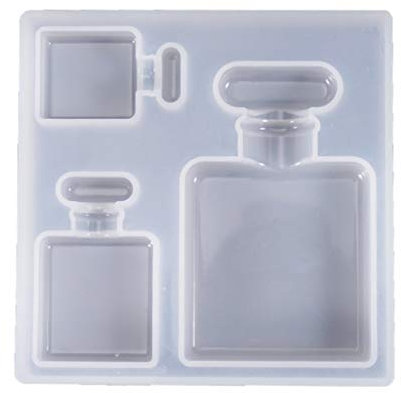 Perfume Bottle Gemstone Patch Mold DIY Crystal Epoxy Glue Crafts Decorations Pen