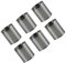 Healifty 8pcs Empty Paint Tins Paint Storage Containers with Lids Iron Round Paint Can for Home Office 0.3L