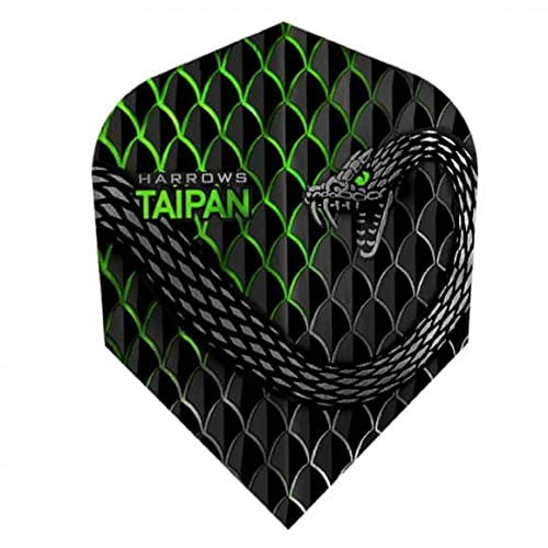 Harrows darts federn taipan gr?n