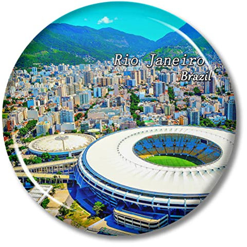 Magnet Kühlschrankaufkleber Brasilien Rio Janeiro 2,28 Zoll