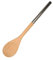 Fackelmann 30371 Löffel aus Buchenholz und Griff aus Edelstahl, Küchenlöffel, Eintopflöffel, Holz, Edelstahl, 34 x 6,5 cm