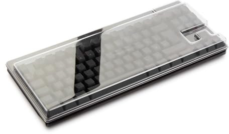 Decksaver cover for Logitech G PRO & PRO X keyboard series - Smoked/clear protective lid, made in the UK - the gamers' choice for unbeatable protection