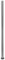 Q-Railing Geländerpfosten Ø42,4x2,6 mm H=970 mm Edelstahl Geländer Pfosten