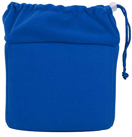 Akozon Sac D'insertion D'appareil Photo, Sac D'objectif DSLR étanche et Antichoc Étui Rembourré étanche avec Cordon de Serrage (Orange) pour Appareils Photo Reflex Numériques et Objectifs(Bleu foncé)