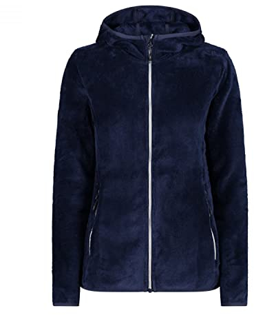 CMP - Damenjacke mit fester Kapuze, B. Blau-Weiß, S