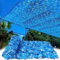 RONGESAEFS Blaues Tarnnetz Camouflage Netz 1,5x6M 2x4M 3x5M 4x5M 5x8M 8x10M Für Camping,Hintergrunddekoration,Schatten,Jagdschießen Tarnung Net,Sonnenschutz(2x3m(6.5x9.8ft),Size:)