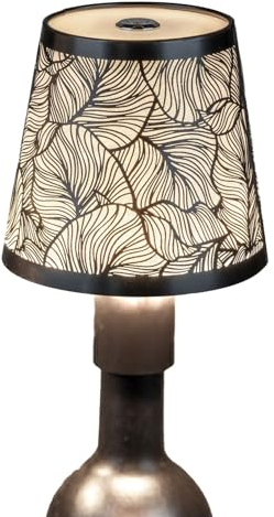formano Moderne LED Touch Lampe Blätter Flaschenaufsatz Stehlampe USB 3 Lichtmodi