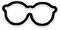 Ausstechform mit Brille und einfachem Push-Design