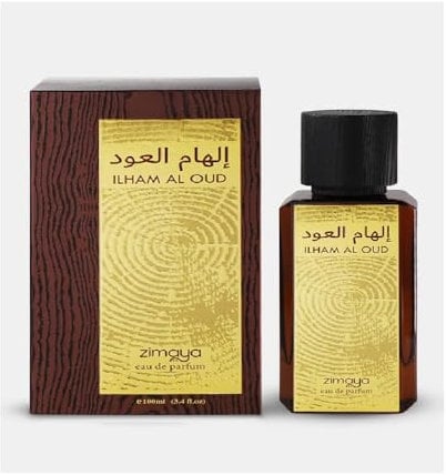 Ilham Al Oud - Luxury Arabian Oud Scent - Saffron, Rose, Amber Unisex Fragrance - Eau De Parfum 100ml