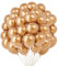 Luftballons Champagner Metallic 100 Stück Helium Ballons Goldene Luftballons Hochzeit Girlande Für Geburtstagsdeko, Hochzeitsdeko, Taufe Deko, Partydeko, Verlobung Deko Metallic Luftballons