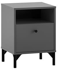 Schildmeyer Nachttisch Smash 156492, anthrazit, 40,3 x 33 x 53,2 cm