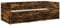 vidaXL Tagesbett, Gästebett mit 3 Schubladen mit Rollen, Schlafsofa für Schlafzimmer, Bettsofa Sofabett Daybed Bett, Räuchereiche 90x200cm Holzwerkstoff