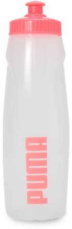 PUMA Training Essentials Wasserflaschen für Herren/Unisex, Sonnenuntergang leuchtend, transparent, X