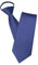 JEMYGINS Herren Reißverschlusskrawatte helles Marineblau Krawatte - Eleganter Look in Sekundenschnelle