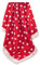 GLORIS Seidenschal Damen Elegante 90x90cm Seidentuch Haare Seidentuch Damen Halstuch Damen Seide Elegant Satintuch Halstuch Seide Damen Bandana Tuch Kopftücher Damen Ansatz Scarf (Rot-Rosa Tupfen)