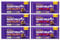 Chocolate Dairy Milk Chopped Nuts & Fruit and Nut Chocolate Bar PMP 95g (6 x 95g) Milk chocolate with dried grapes and chopped almonds | Delightful Treats | Gift for All Occasions By Experts Supplies