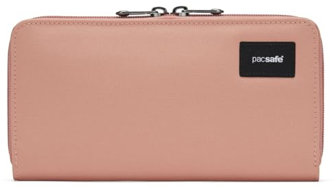 Pacsafe RFIDsafe Continental Wallet Rose