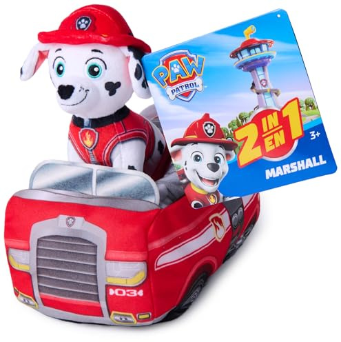 Paw Patrol Plush 2in1 RscuePlshMrshall