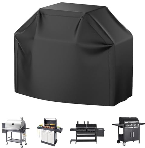 Grillabdeckung für Rösle Gas Grill BBQ‑Station VIDERO G6‑S Vario+ 2022–2026, Wetterfest UV-Schutz Gasgrill Abdeckung, Wasserdicht Winddicht Zubehör Außenbereich BBQ-Grills