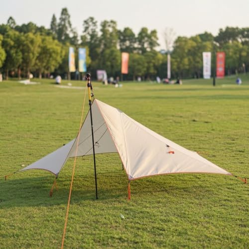 MotiveTech Tienda Cocina Camping, Carpa Camping Una Capa, Refugio Exrior Poliésr Nylon, para Todas